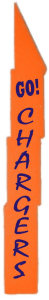 Promotional Foam Hands: 21 inch Lightning Bolt Stick Foam Wavers